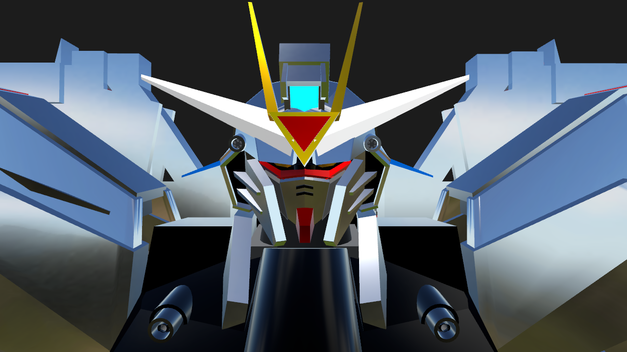 SimplePlanes ZGMF X40A MIGHTY STRIKE FREEDOM GUNDAM