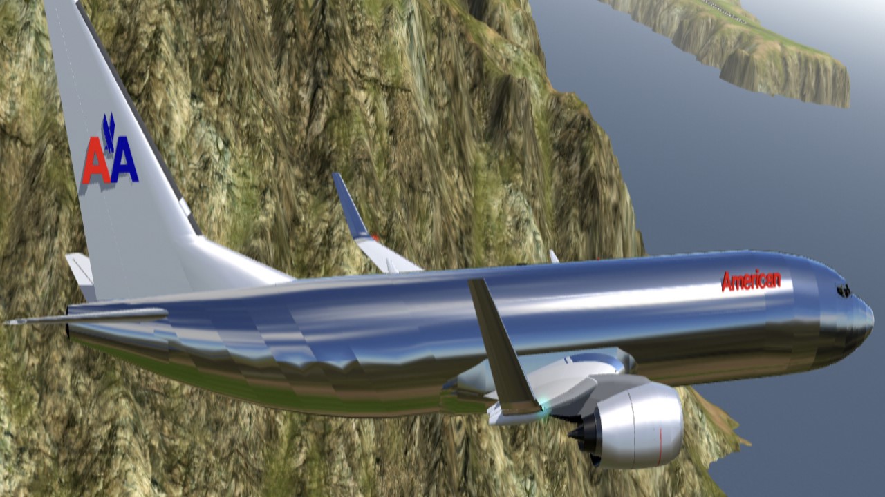 SimplePlanes Boeing 737 800 American Airlines Project