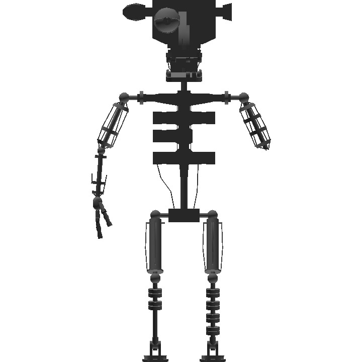 SimplePlanes  FNaF 2 Withered Freddy Endoskeleton