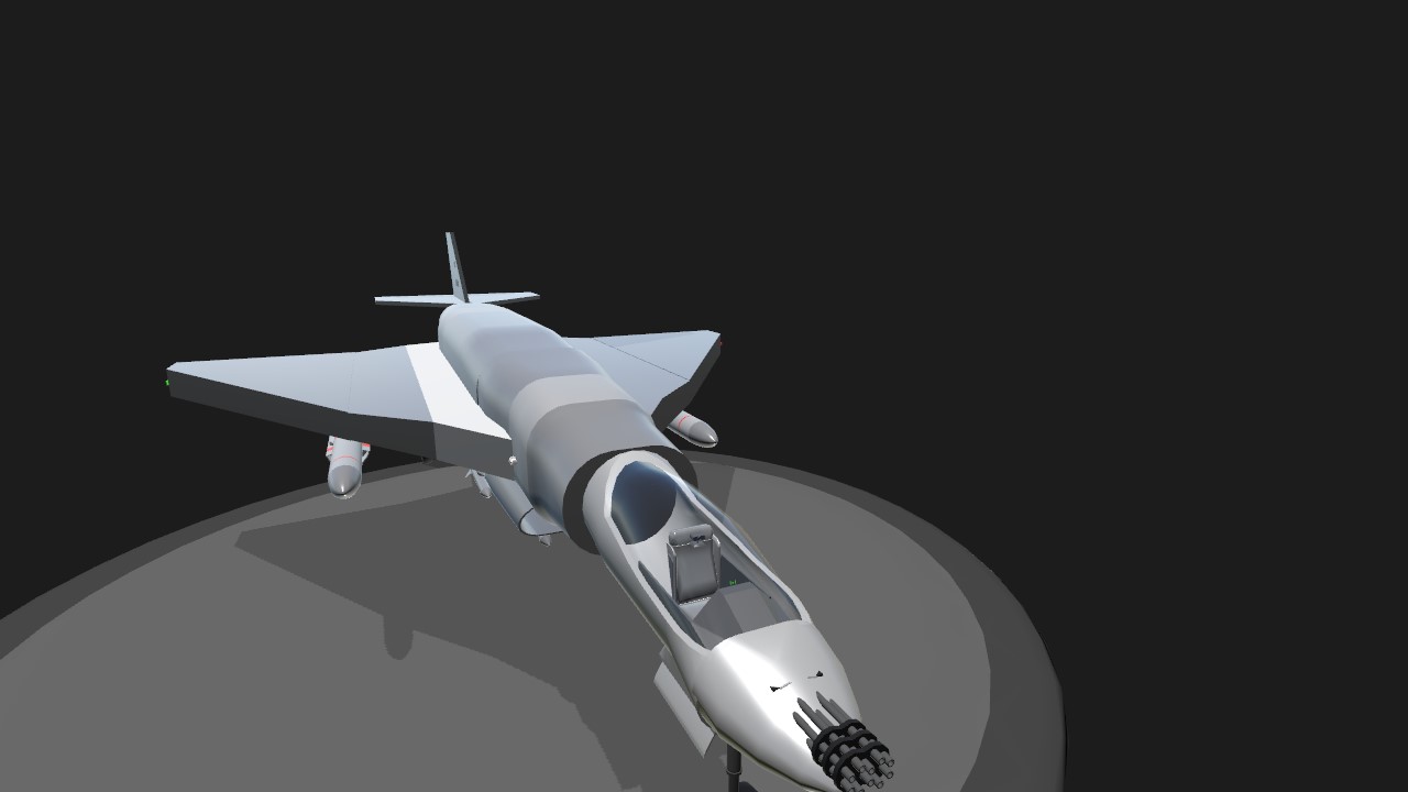 SimplePlanes | Low poly fighter jet