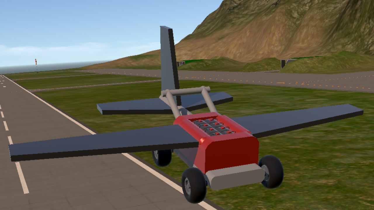 Simpleplanes Flying Lawn Mower Glider