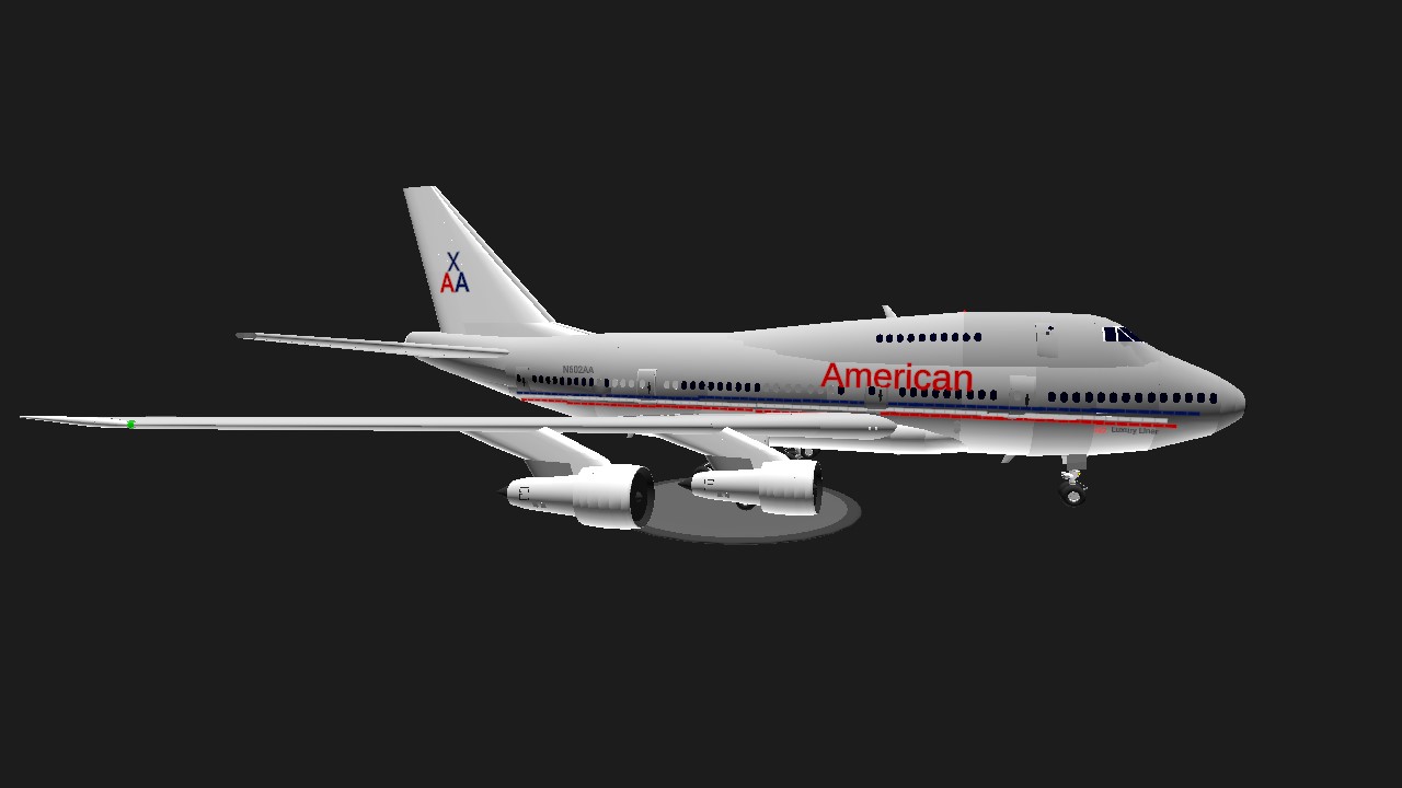 SimplePlanes | American Airlines Boeing 747SP N602AA