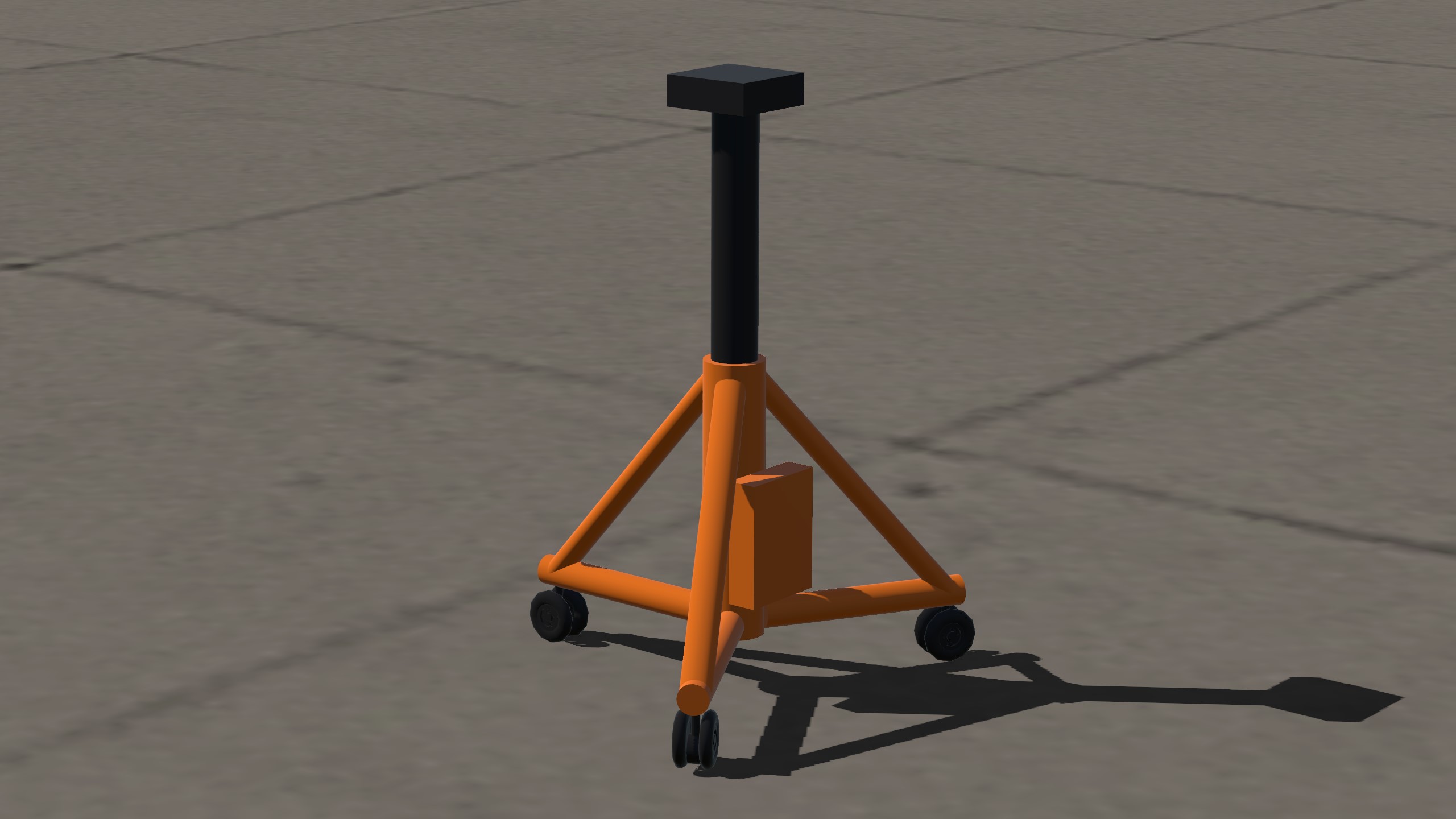 SimplePlanes Landing Gear Test Stand