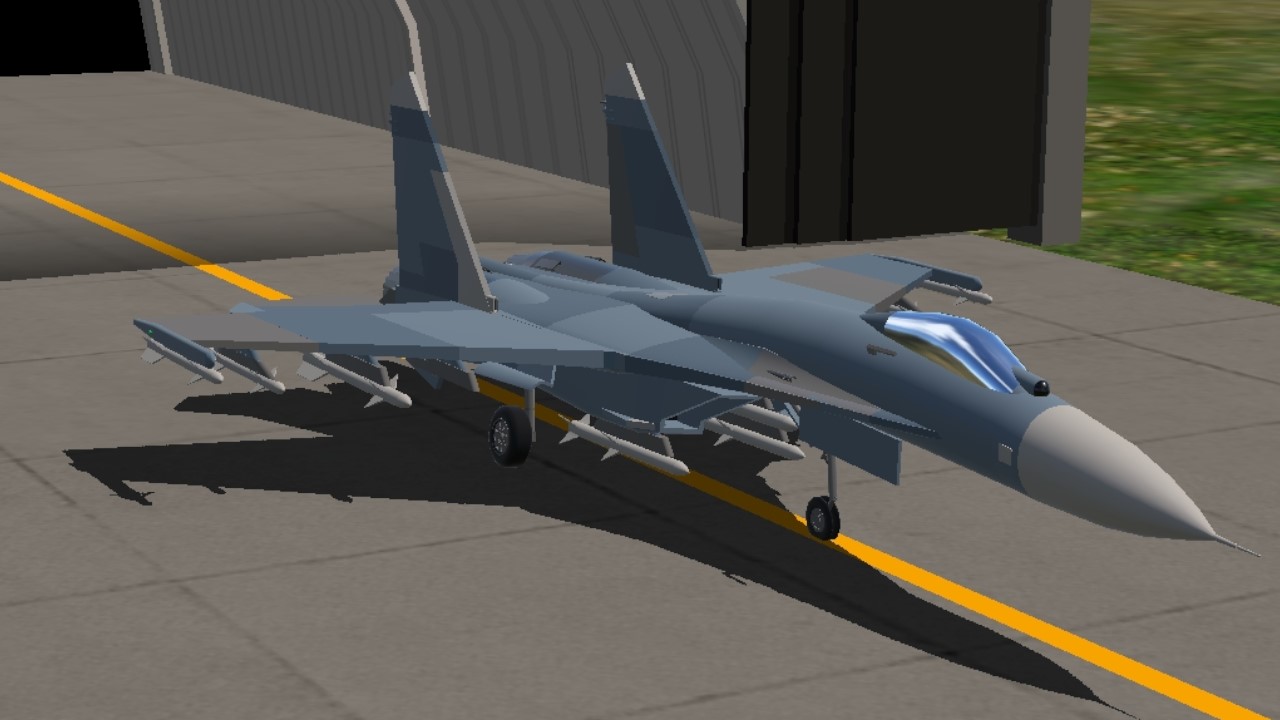 SimplePlanes | Su-27P Flanker-B