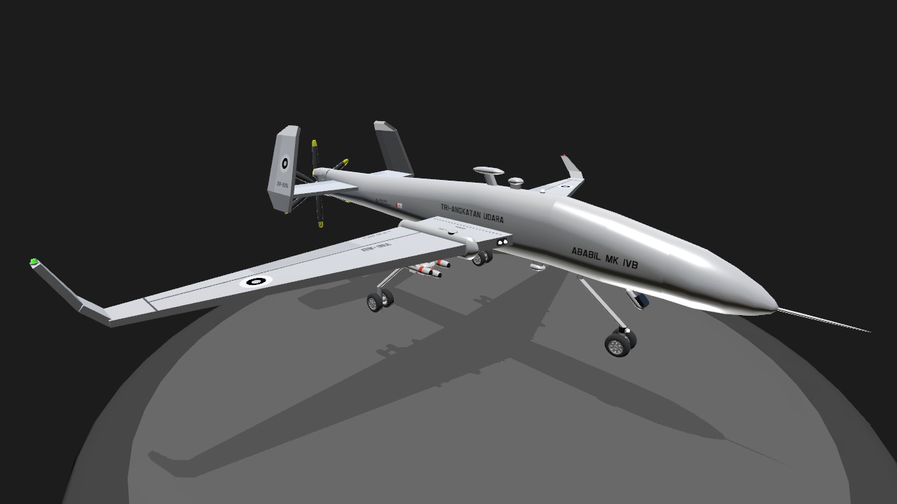 SimplePlanes | TRI-AU Ababil Mk IV-B Predator Drone