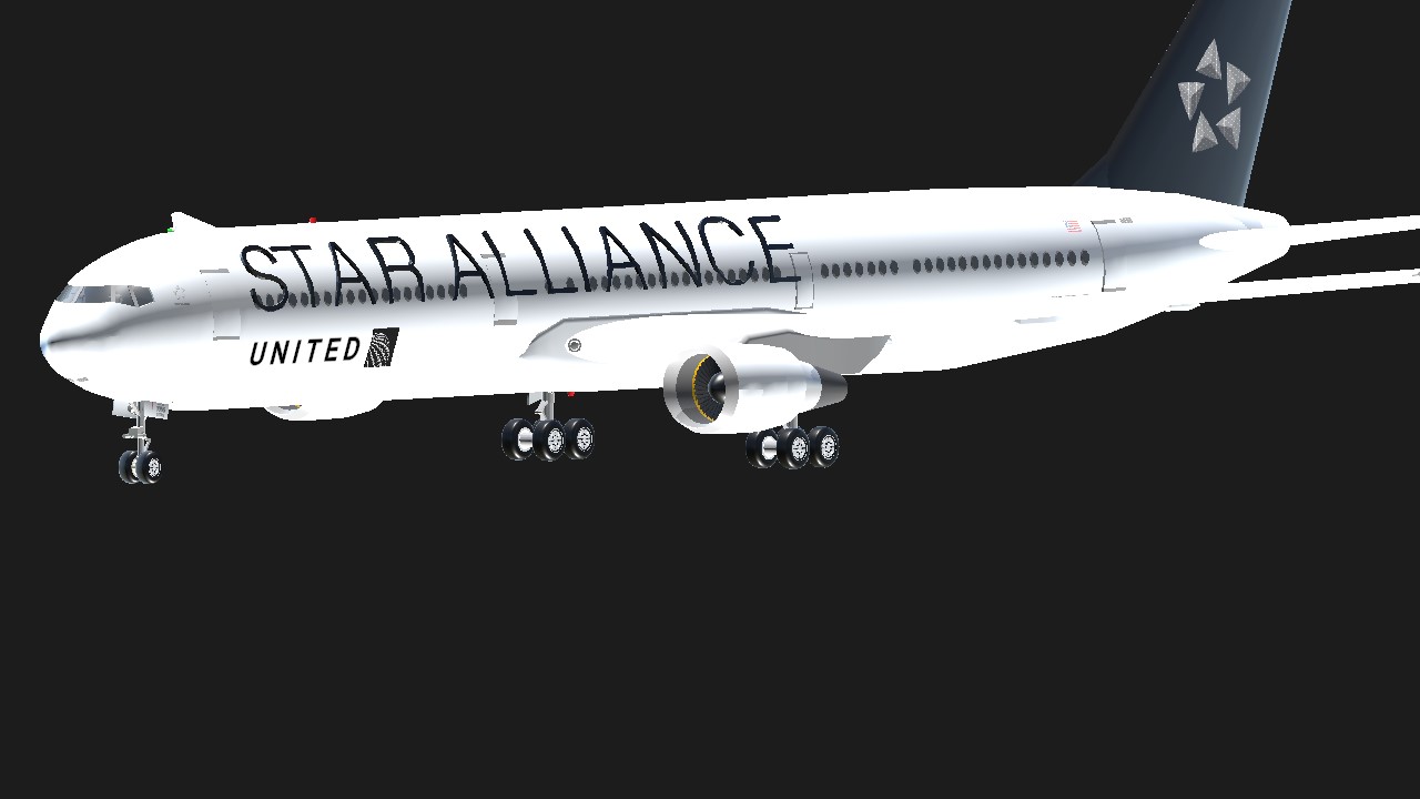 SimplePlanes | Boeing 767-400ER STAR ALLIANCE (United Airlines) N76055