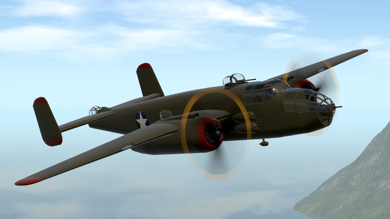 SimplePlanes | North American B-25J-25-NC Mitchell