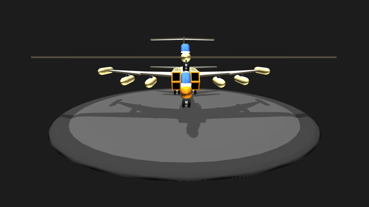 SimplePlanes | Jet with glider