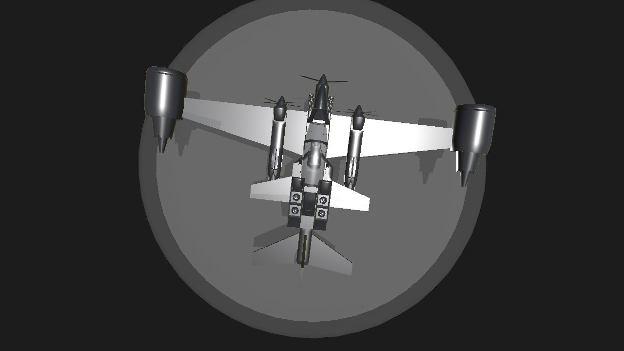 SimplePlanes | stealth bomber v3 (with cockpit)