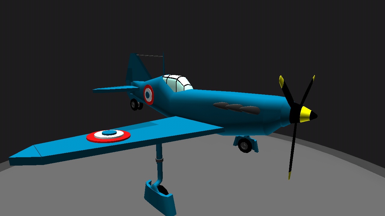 simpleplanes-dewoitine-d-521