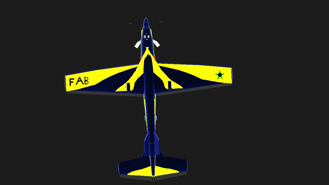Aeromodelo Tucano - O Avião da Esquadrilha da Fumaça