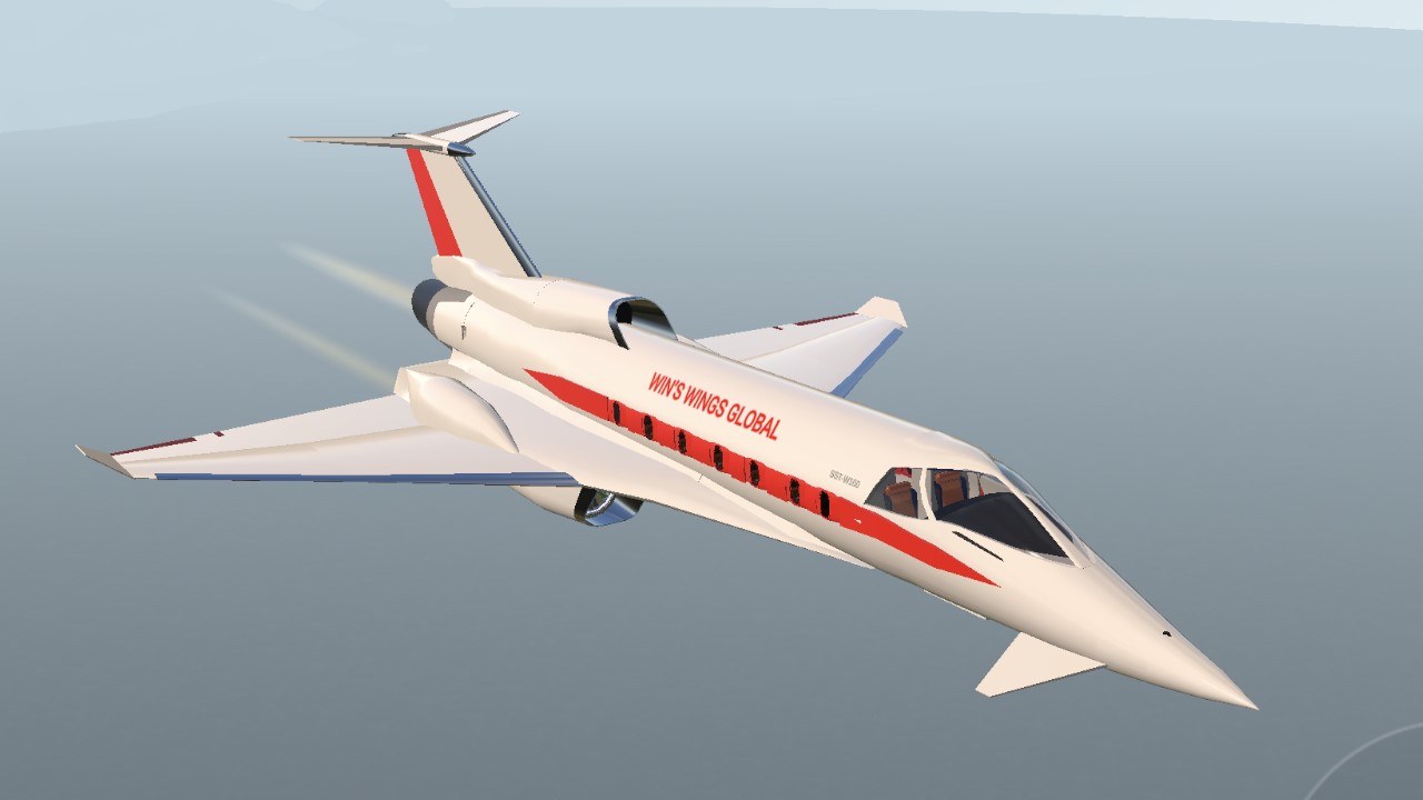 SimplePlanes  Boom Overture 3.0 with Full Interior [GOLD SPECIAL]