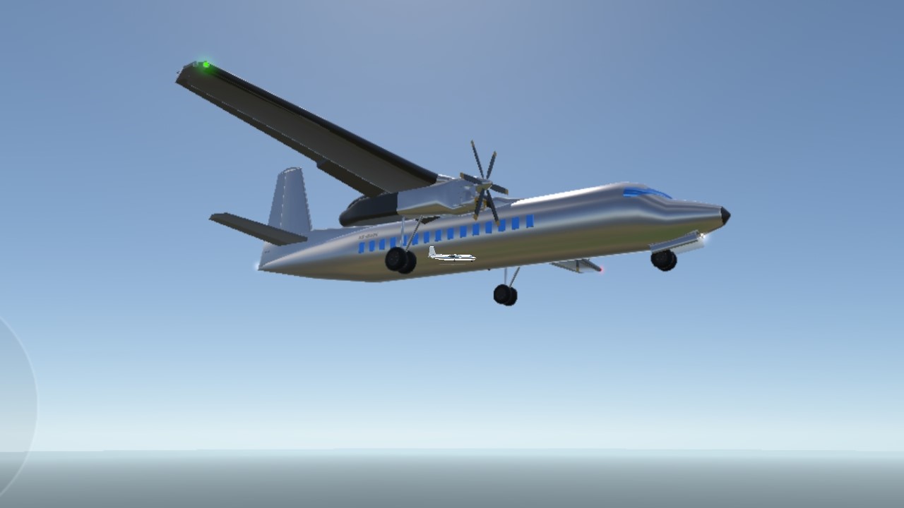 SimplePlanes | Fokker 50