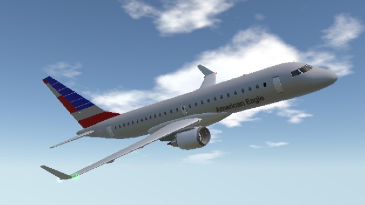 SimplePlanes | E190 American Eagle