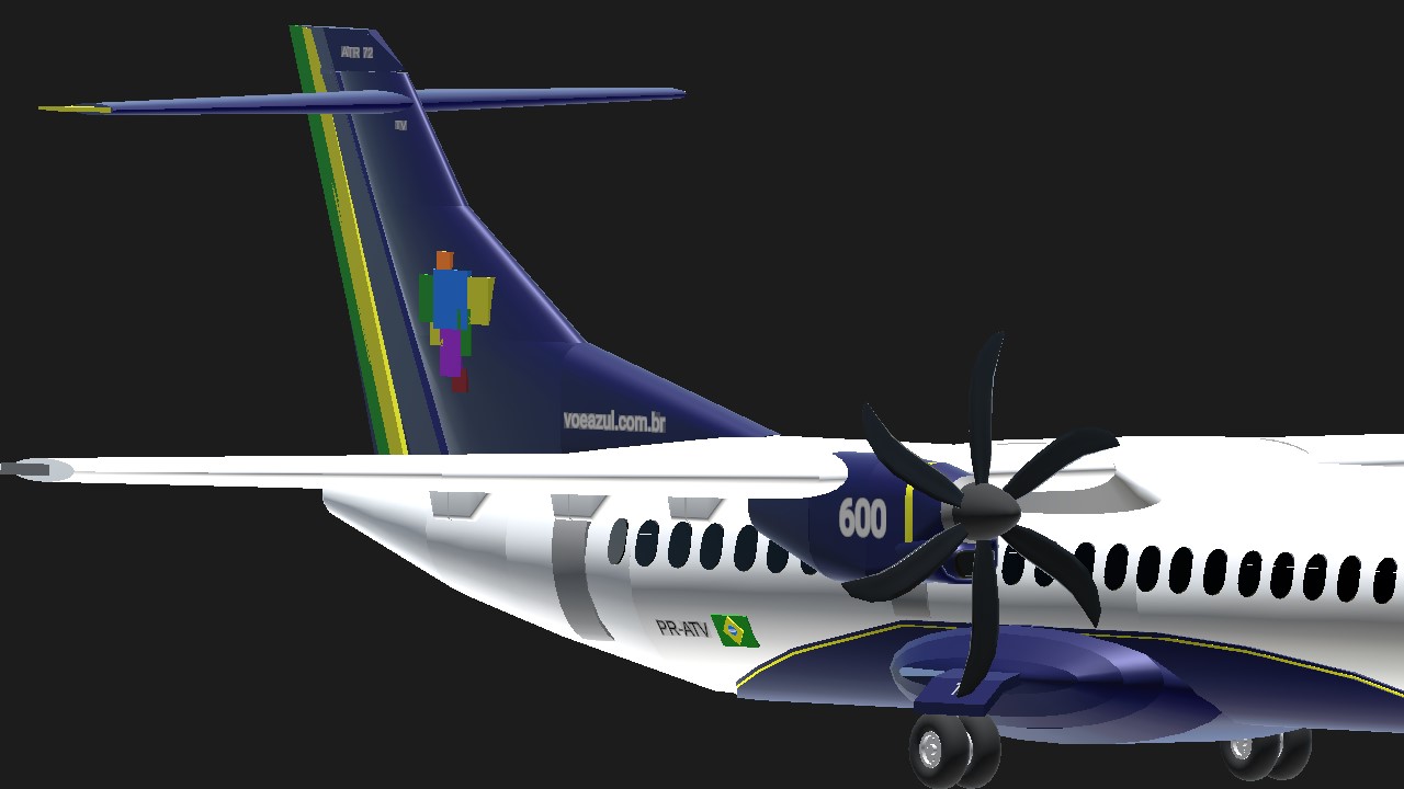 ATR-72-600 Azul linhas aéreas, ATR-72-600 Azul linhas aérea…