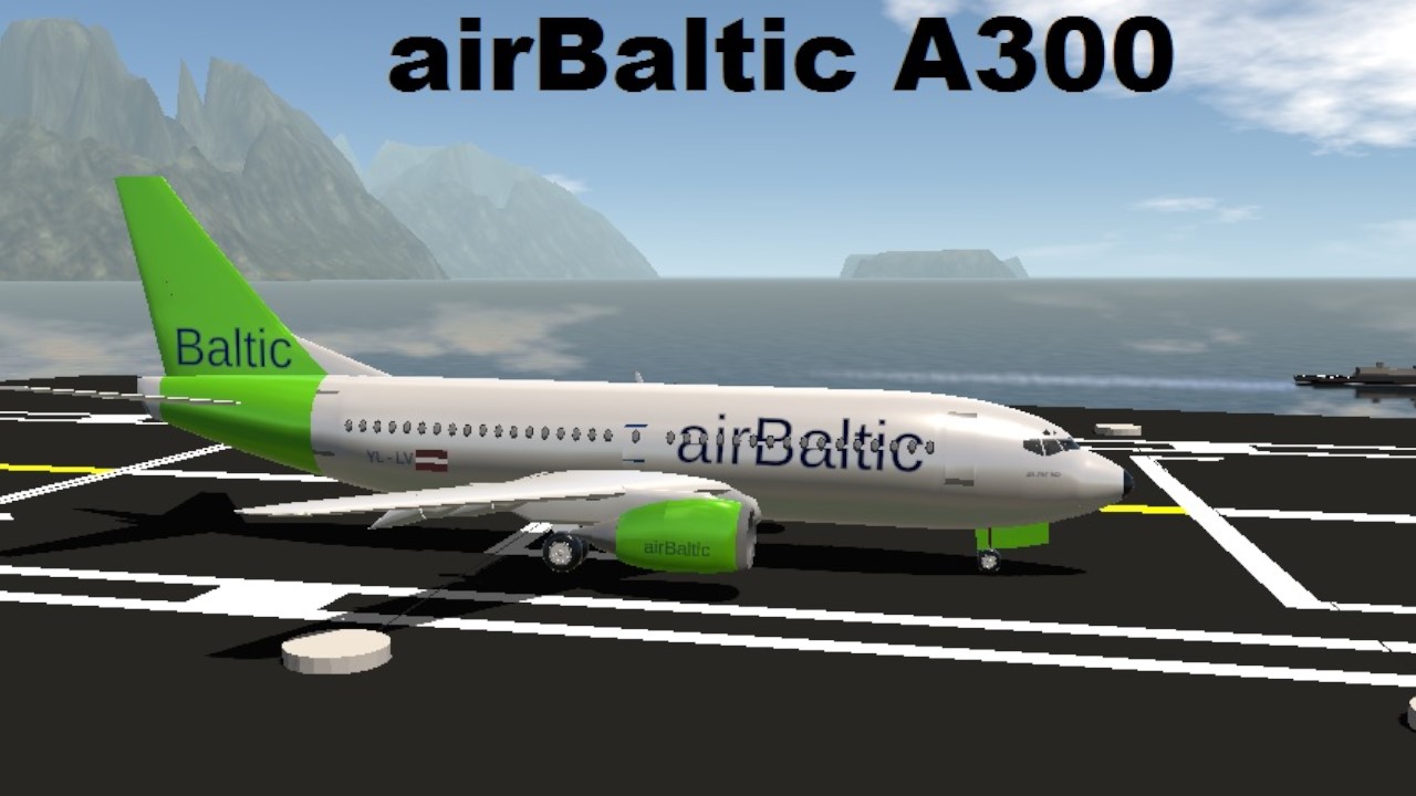 SimplePlanes | Air Baltic 737-300