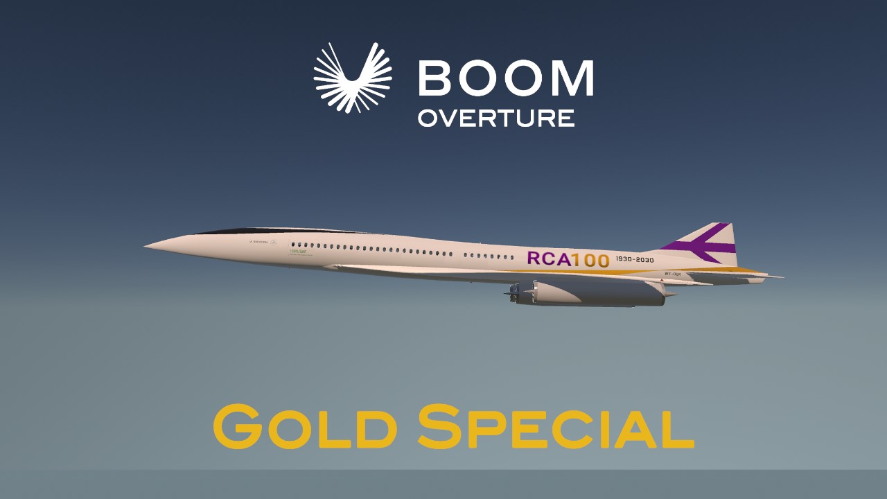 Boom Overture Supersonic Plane