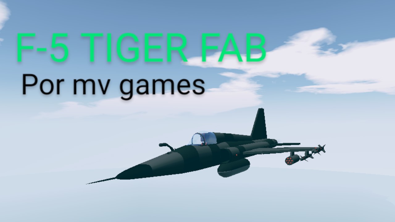 SimplePlanes | F-5 Tiger FAB