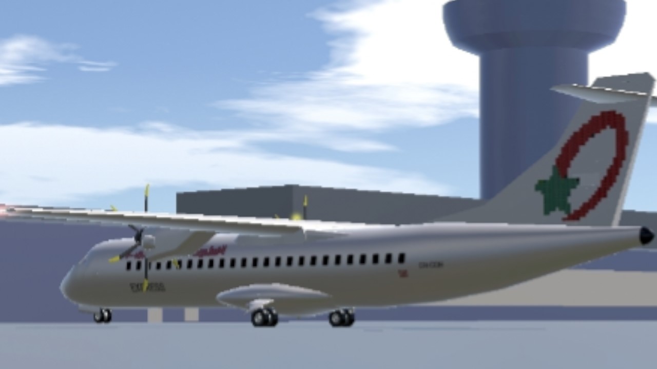 SimplePlanes | ATR-72 Royal Air Maroc Express [CN-COH]