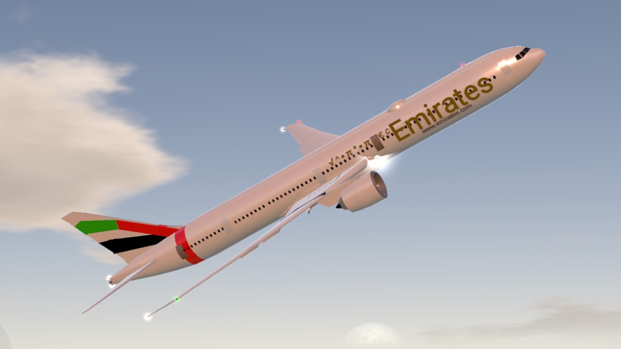 emirates tour plane