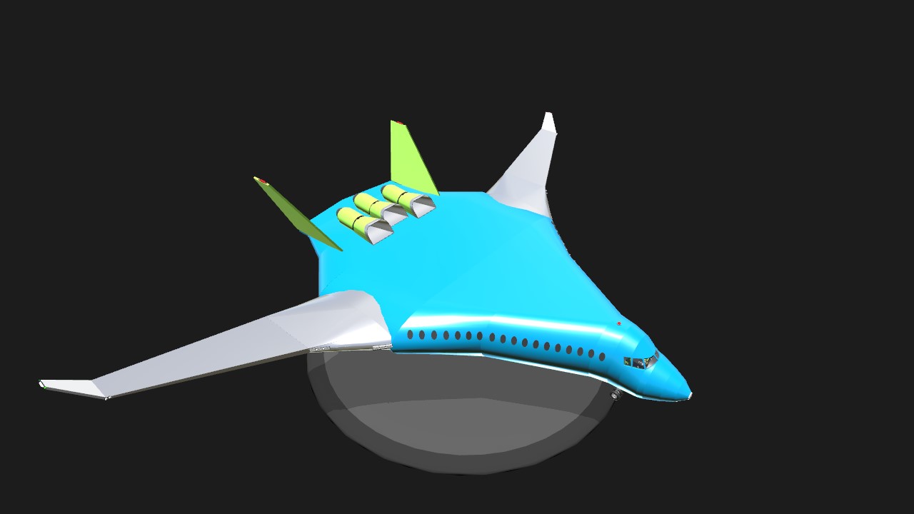 Simpleplanes Boeing 797 100 Blended Wing Body Concept