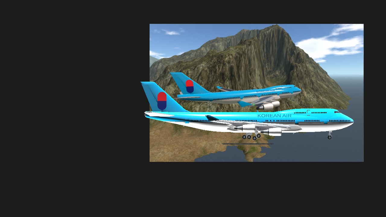 SimplePlanes | Korean air Boeing B747-400