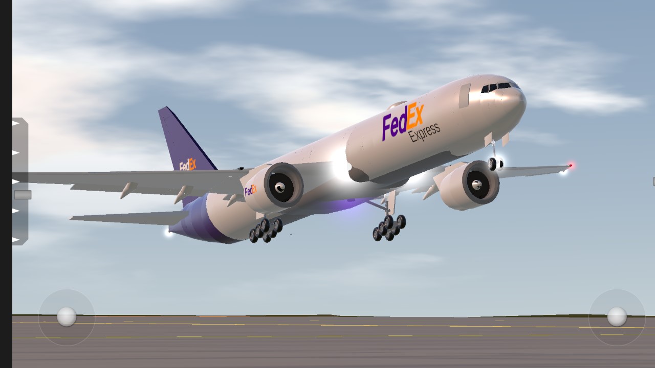 fedex plane 777