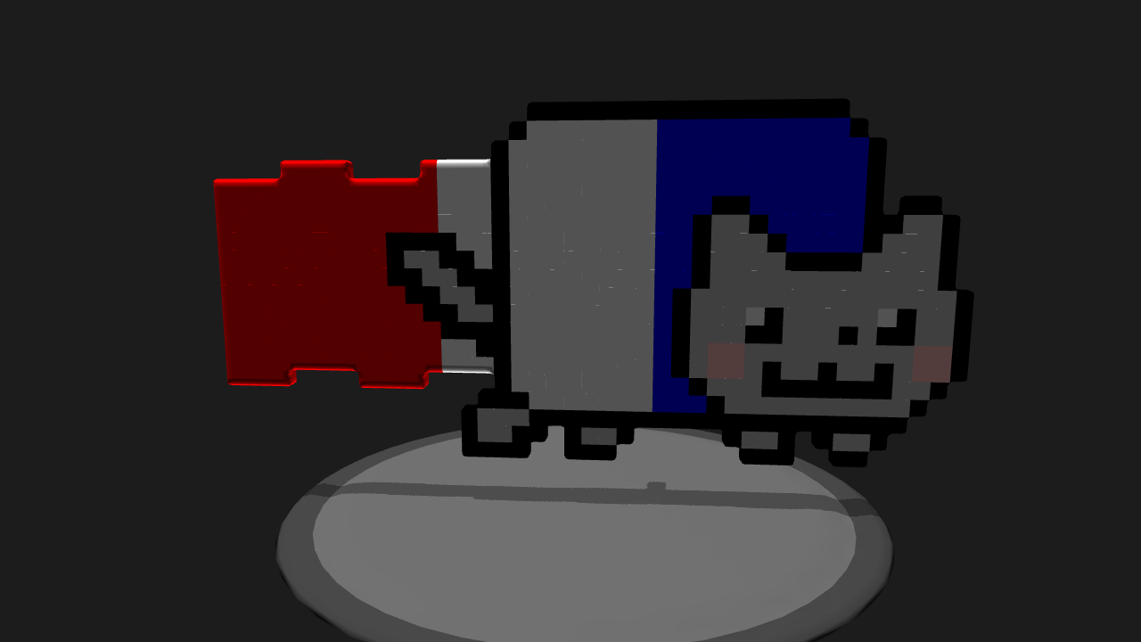 SimplePlanes French Nyan  Cat 