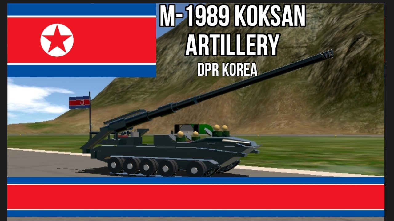 SimplePlanes | M-1989 Koksan Artillery North Korean Army Self-Propelled ...