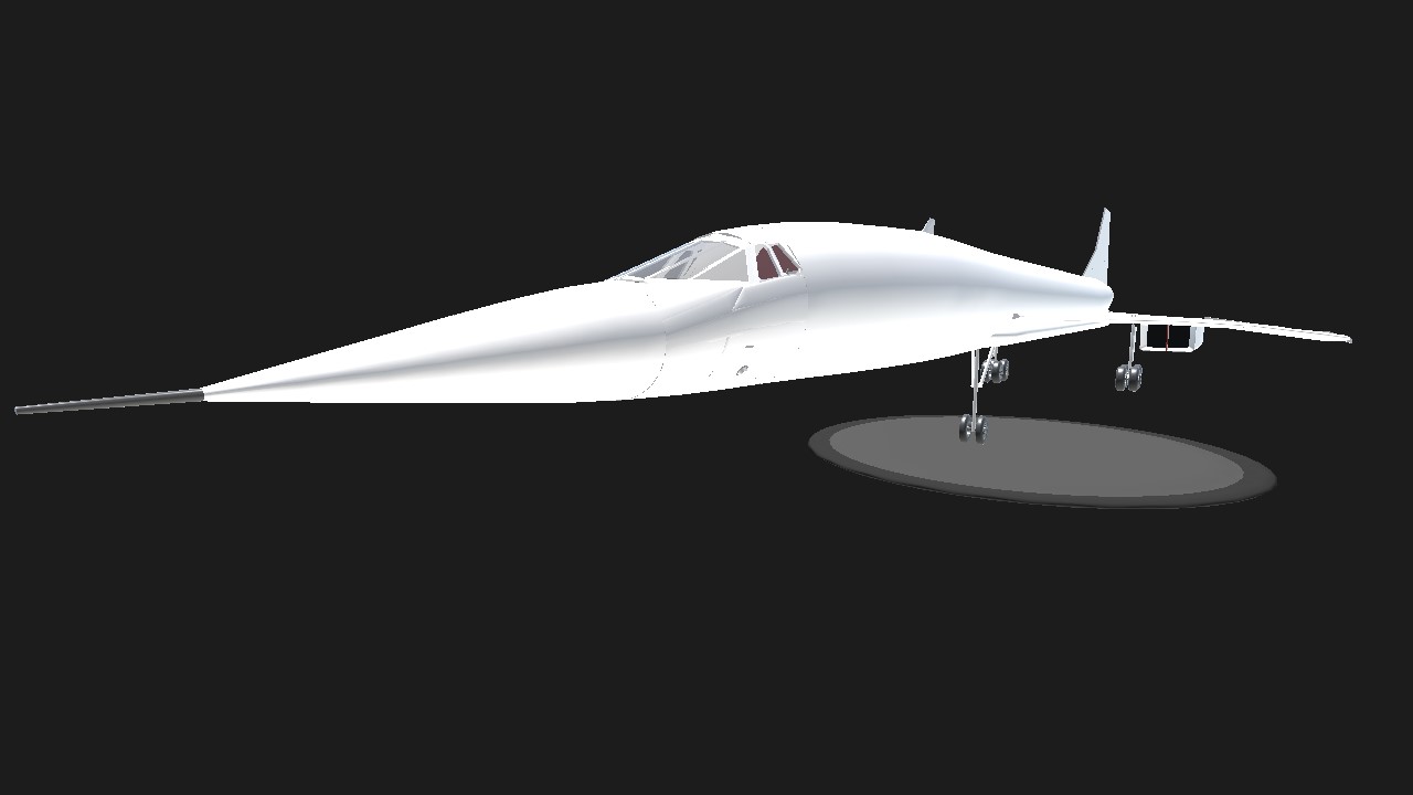 SimplePlanes | Concorde (Nose Up)