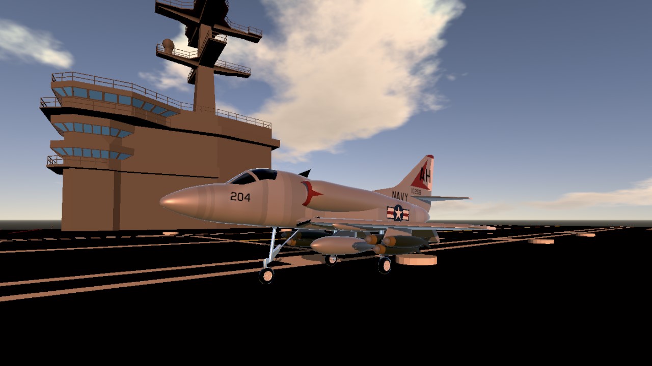 SimplePlanes | McDonnell Douglas A-4B Skyhawk