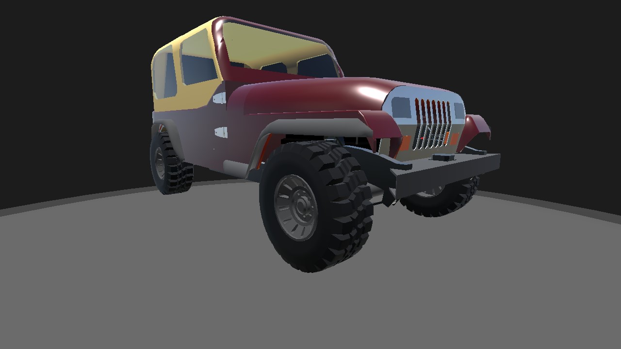 SimplePlanes | 1989 YJ Jeep Wrangler Test