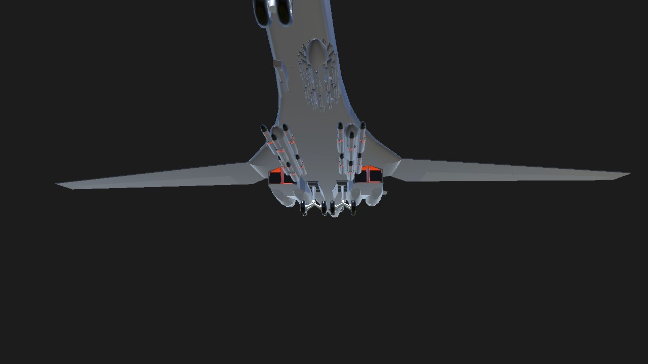 SimplePlanes | Boeing B-1B Lancer Heavy Assault Variant