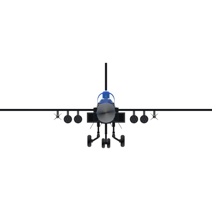 SimplePlanes | Ground attack jet