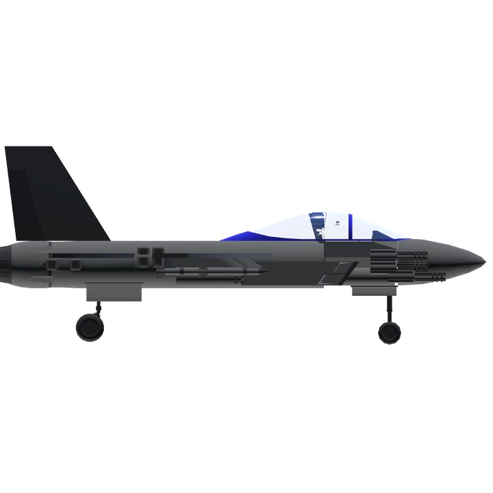 SimplePlanes | Ground attack jet