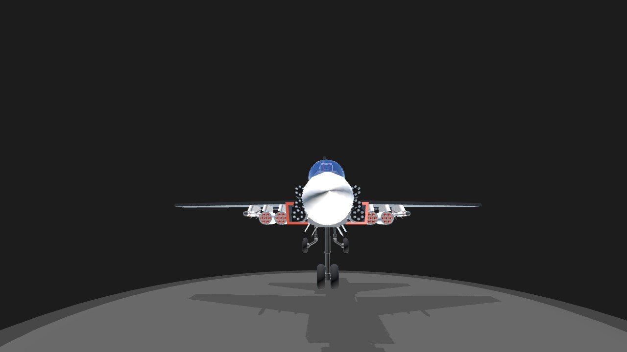 SimplePlanes | Ground attack jet