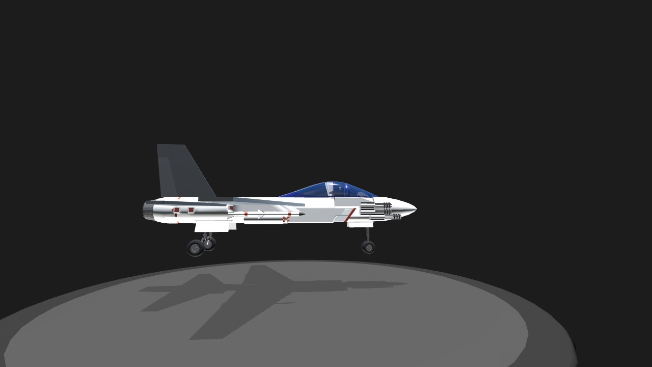 SimplePlanes | Ground attack jet
