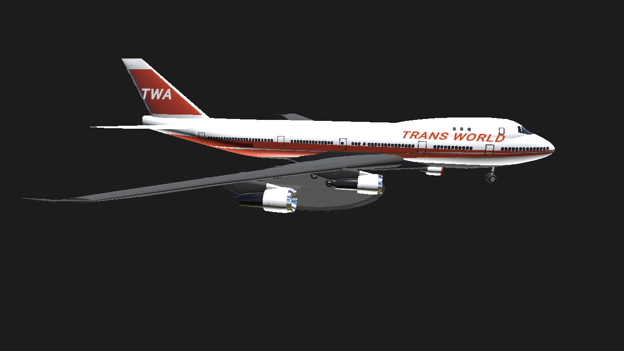 SimplePlanes  Boeing 727 TRANS WORLD 841