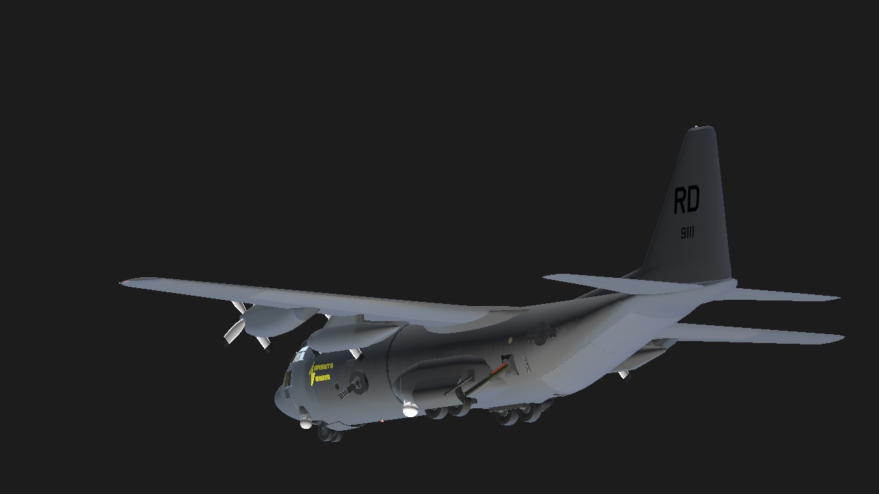 SimplePlanes | [RD] Lockheed AC-130U Spooky