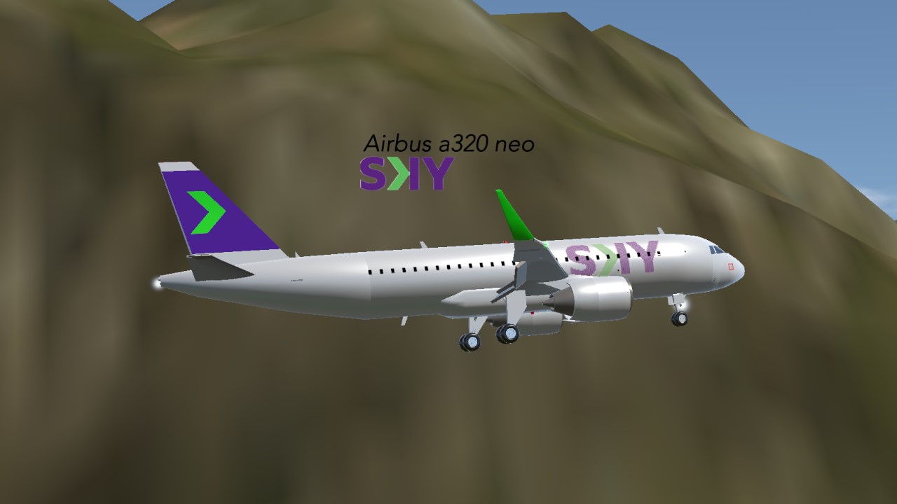 SimplePlanes | Airbus a320-200 Neo SKY airlines