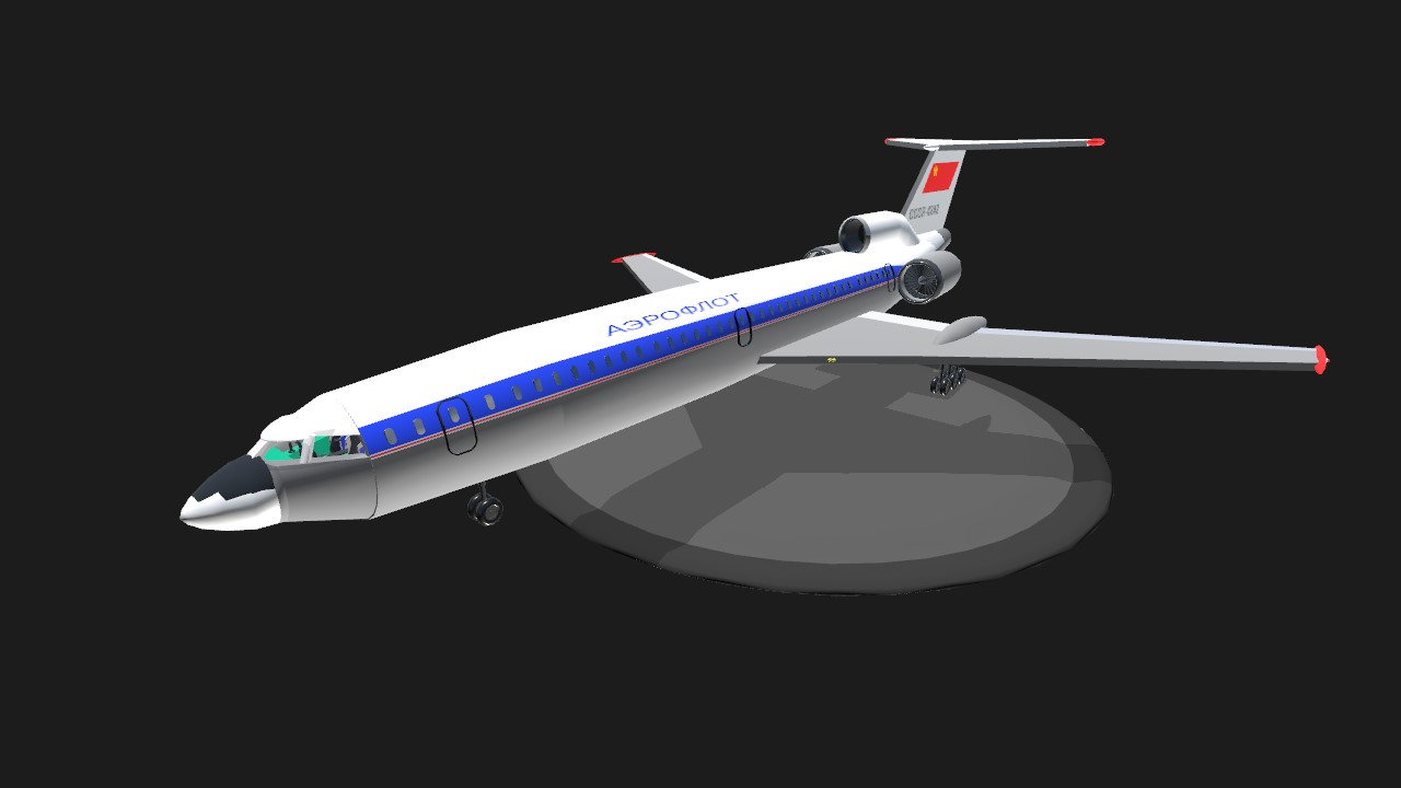 SimplePlanes | TU-154 v1