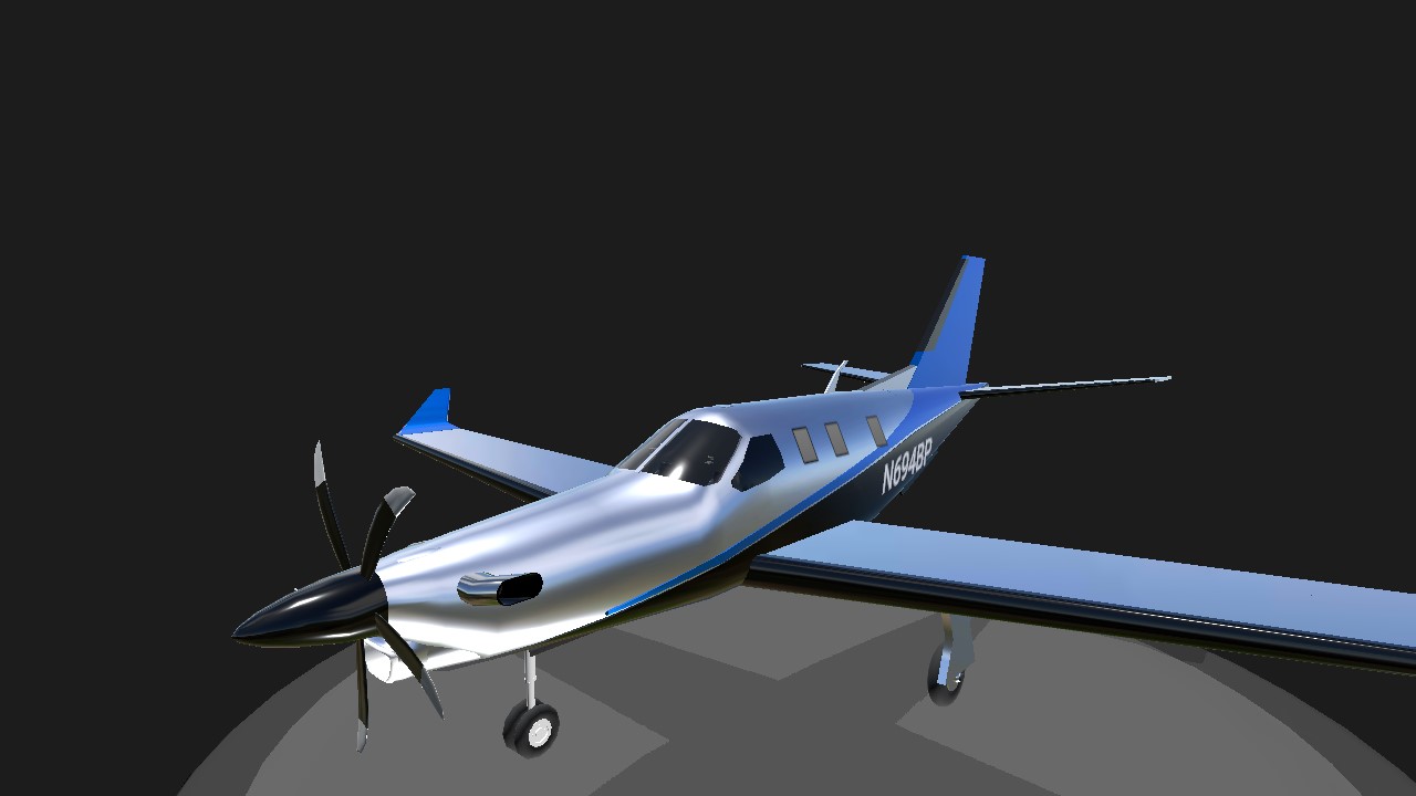 SimplePlanes | Daher-Socata TBM-960 production livery remaster