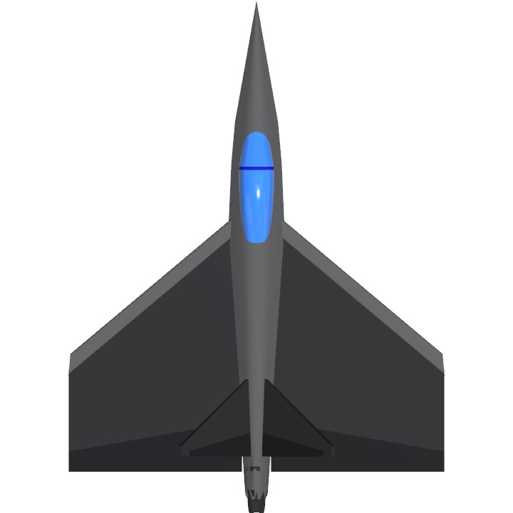 SimplePlanes | Stealth jet with working afterburners