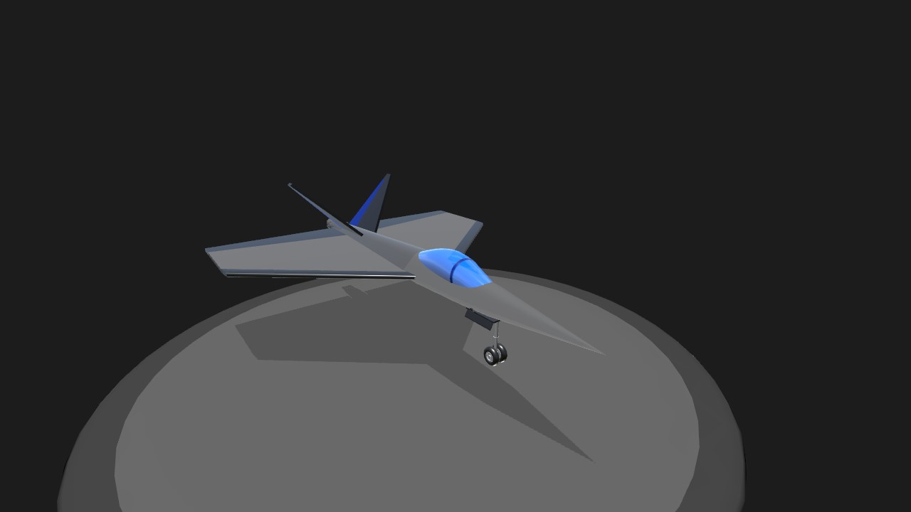 SimplePlanes | Stealth jet with working afterburners