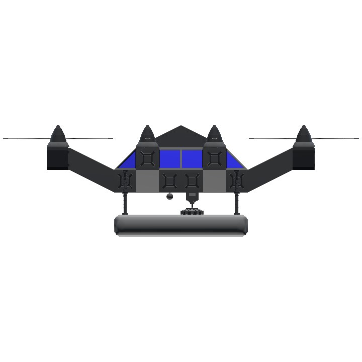 SimplePlanes | 6-rotor helicopter