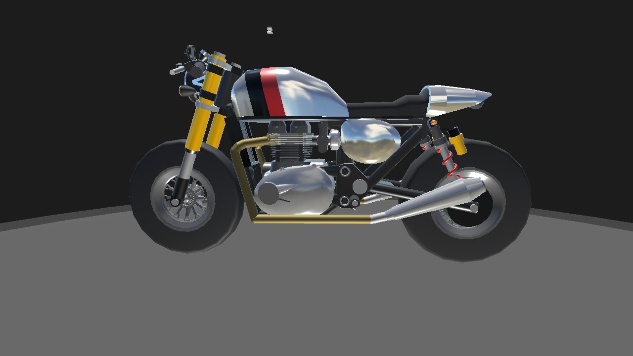 Simpleplanes Triumph Thruxton Cafe Racer