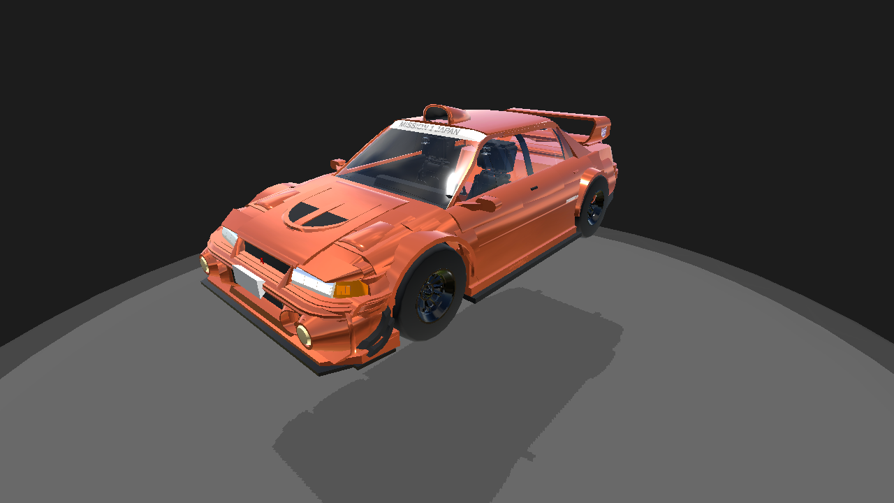 SimplePlanes Mitsubishi Lancer Evolution 6 LM