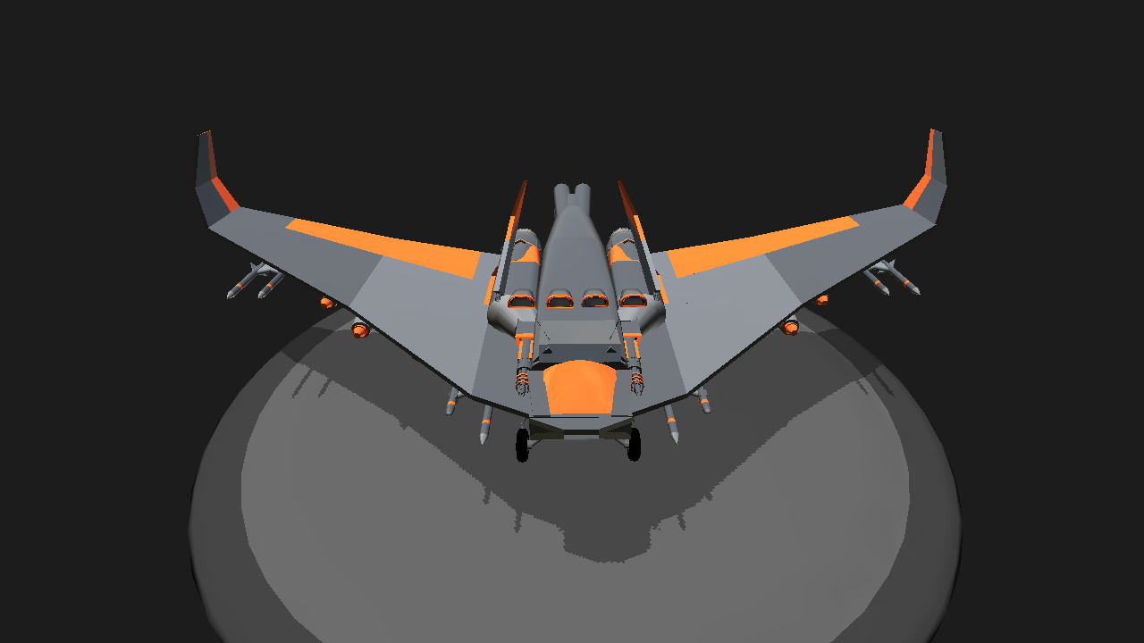 SimplePlanes | B40 Gray StingRay Elite Fighter Bomber