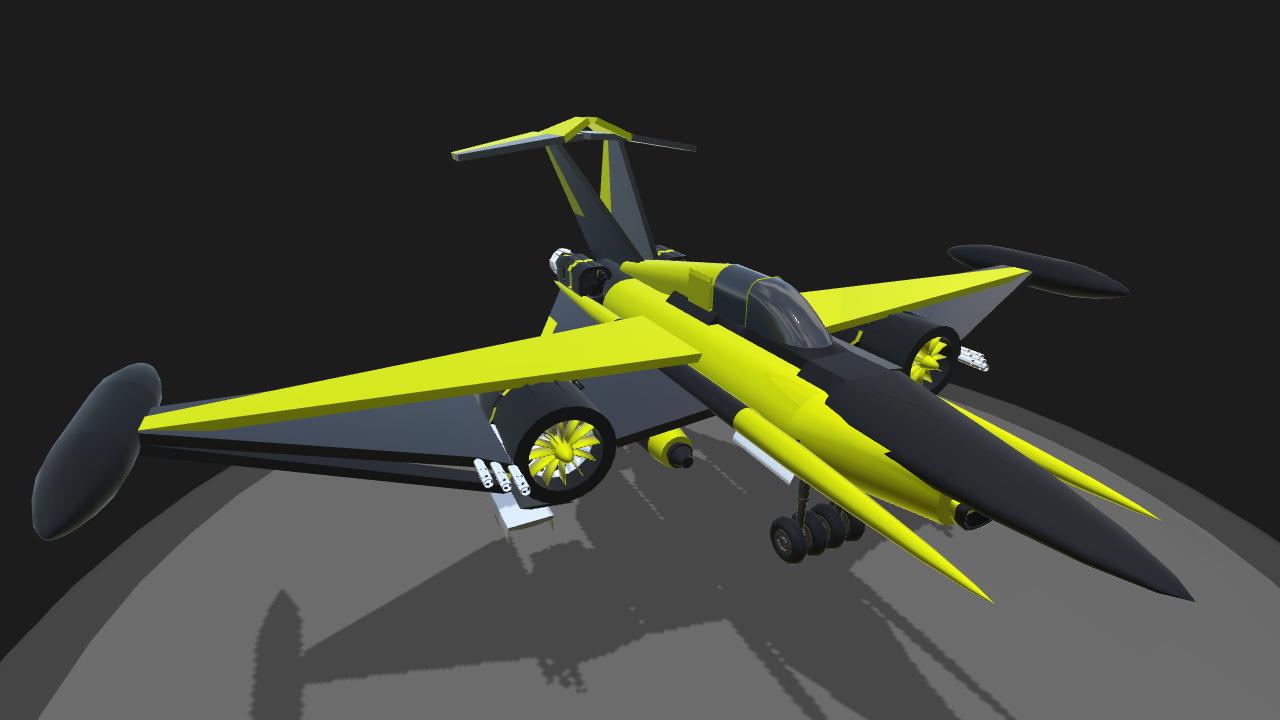 SimplePlanes | Futuristic Jet