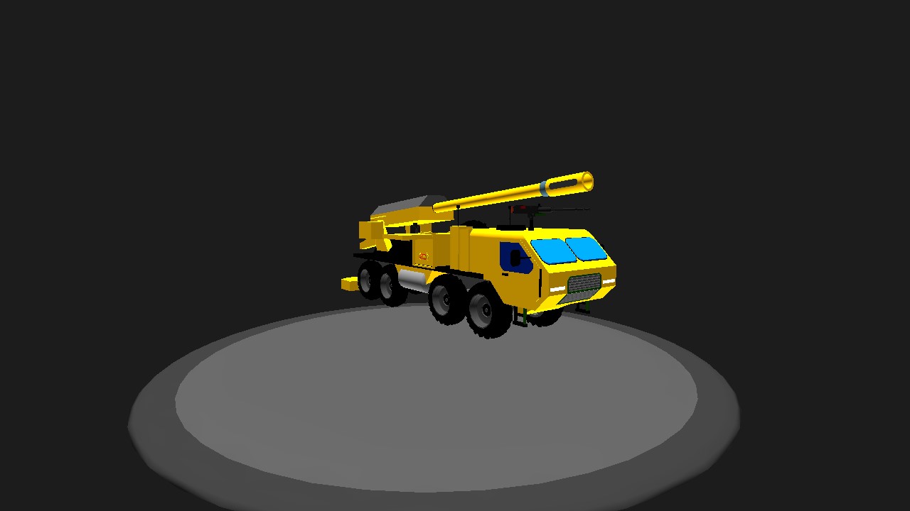SimplePlanes | M724A2 HEMTT 155mm SPG